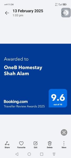 OneB Homestay Shah Alam
